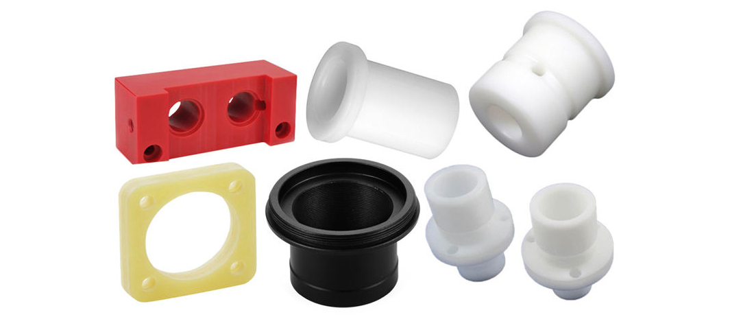 plastic bushings, bearings and connectors